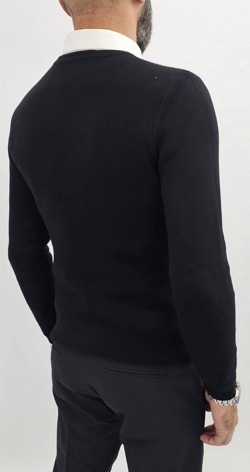 Maglione uomo invernale cardigan girocollo maglia sotto giacca s,m,l,xl