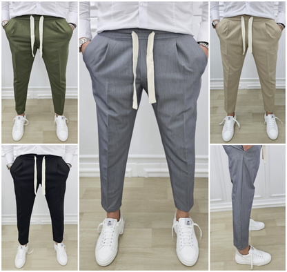 Pantalone Siviglia Mod.capri Elastico Tasche America  s,m,l,xl,xxl